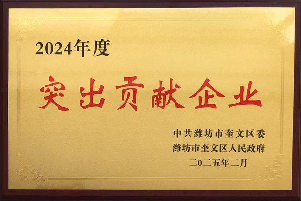 2024年度突出貢獻企業(yè)